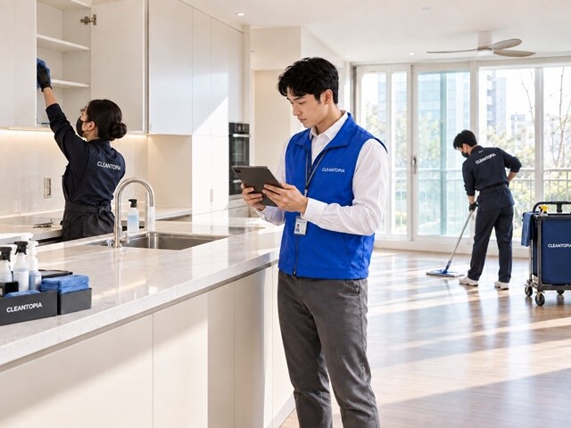 크린토피아, 본사 직영 홈클리닝 서비...